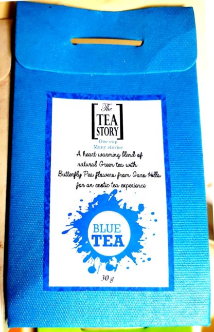 Blue Tea Butterfly Pea Organic Whole Leaf Green Tea Gift Pack from The Tea Story West Garo Hills Meghalaya