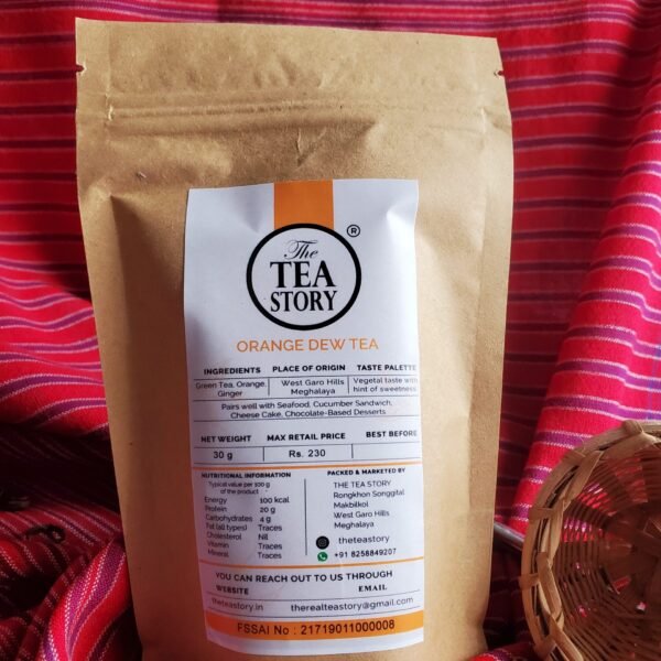 Orange dew Tea Organic Whole Leaf Green Tea Gift Pack from The Tea Story West Garo Hills Meghalaya