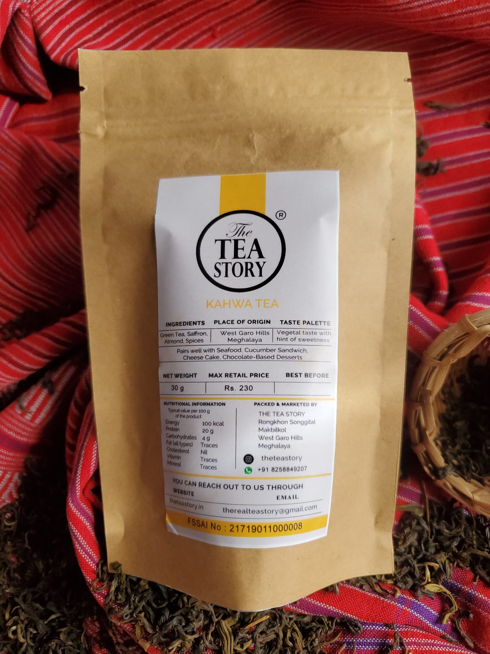 Kahwa Tea loose leaf tea from West Garo Hills Meghalaya — The Tea Story