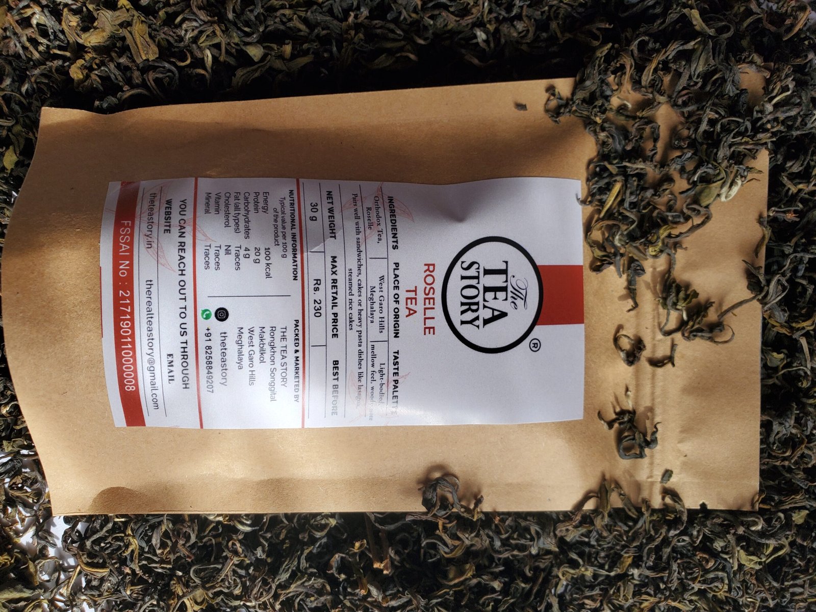 Roselle Tea loose leaf tea from West Garo Hills Meghalaya — The Tea Story
