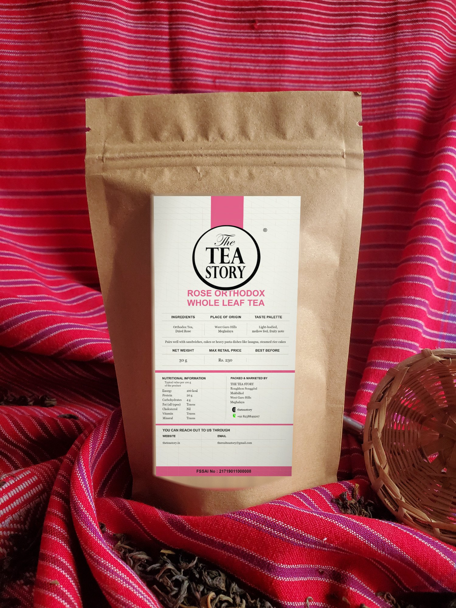 Rose Tea — whole leaf tea from West Garo Hills Meghalaya | The Tea Story