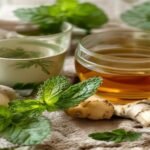 Tea for Gut Health: What Green Tea, Ginger, and Mint Do for IBS, Bloating, and Digestion